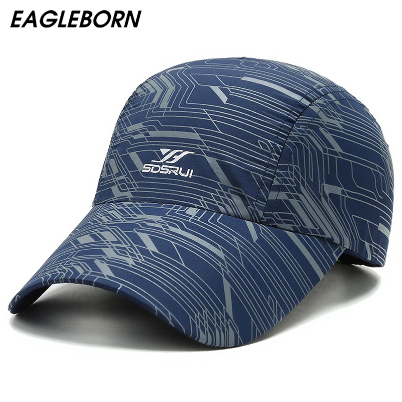 

2022 New Cap Men Light Summer Cap Shade Baseball Cap Geometry Dad Hat Technology Black White Baseball Hat Men Sport Cap Youth