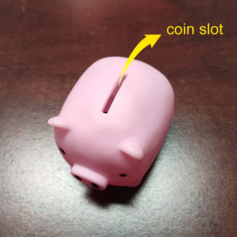 Мультяшные розовые копилки в форме свиньи детские игрушки подарок на день
