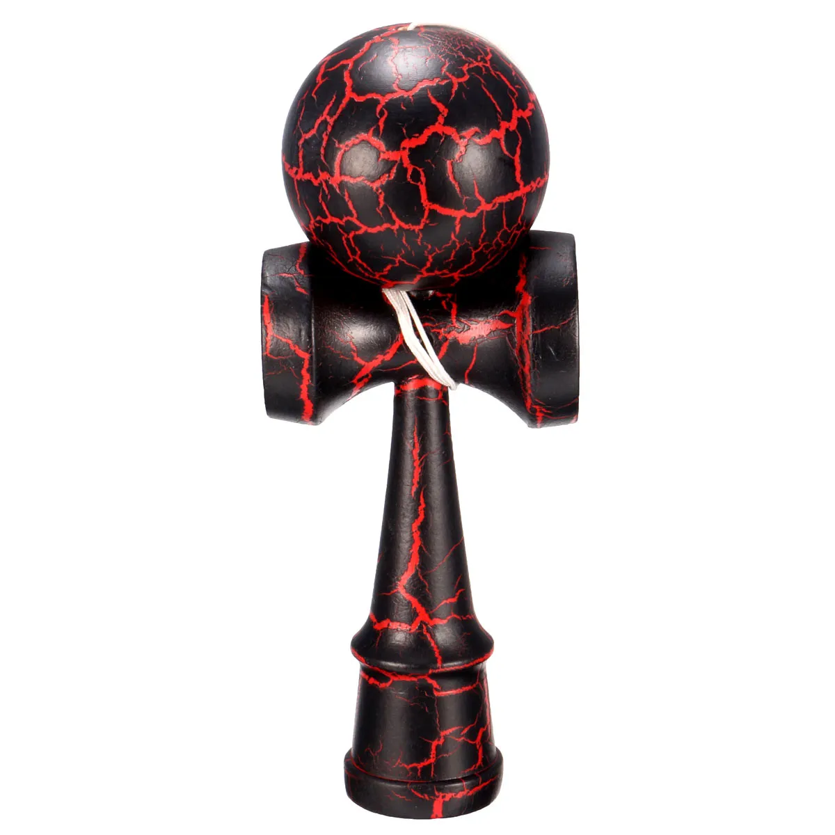 Полный Crackle деревянный Kendama 18 см Забавный японский традиционный деревянный мяч образование традиционная игра игрушка