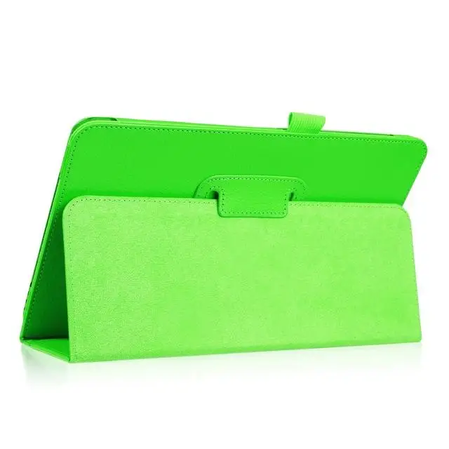 T585 T580 green Tab A 10,1 чехол для планшета личи из искусственной кожи Стенд смарт-чехол для Samsung A6 10," SM-T580 для планшета/T585 чехол - Цвет: T585 T580 green