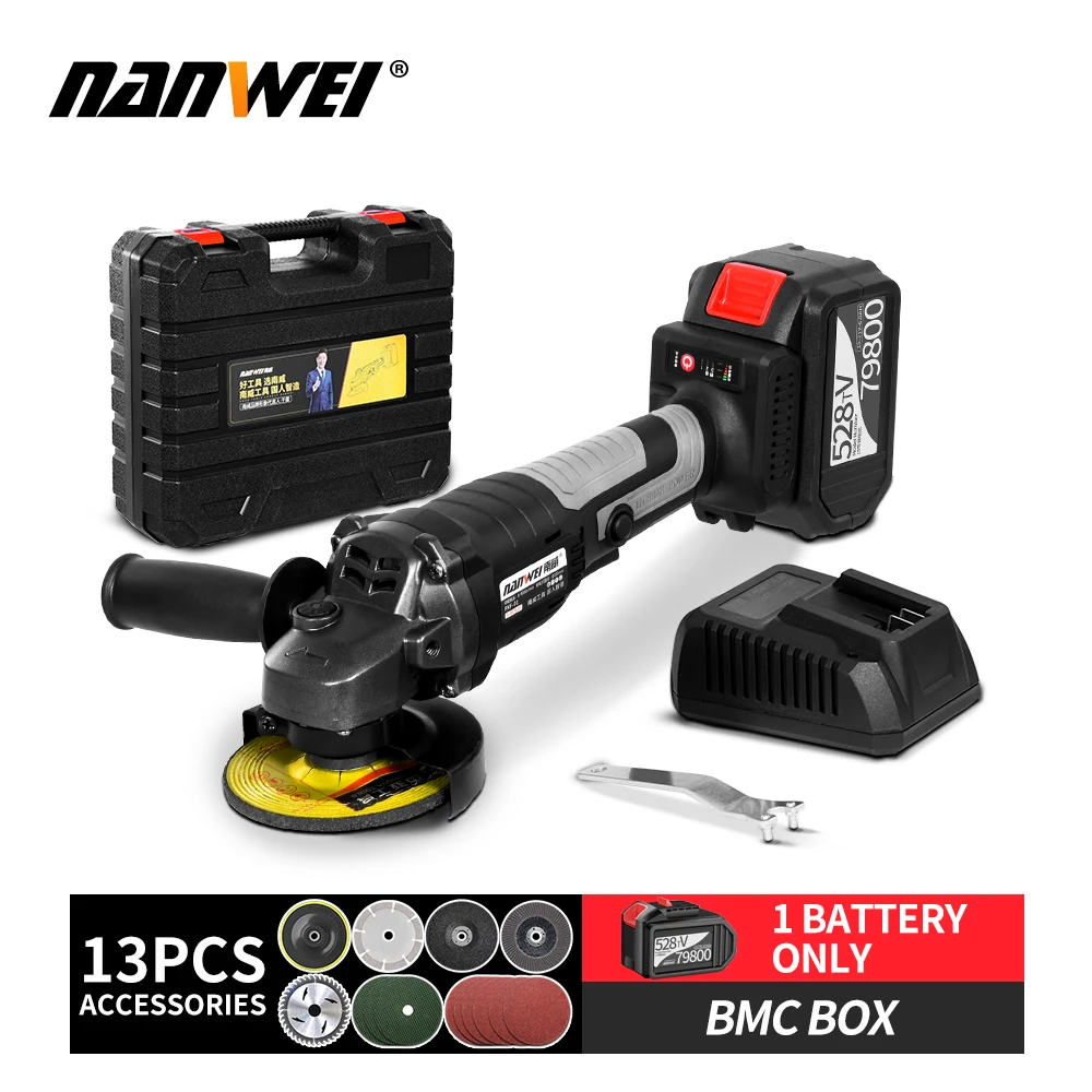 

Portable Power Tools Professional Electric Cordless Angle Grinder