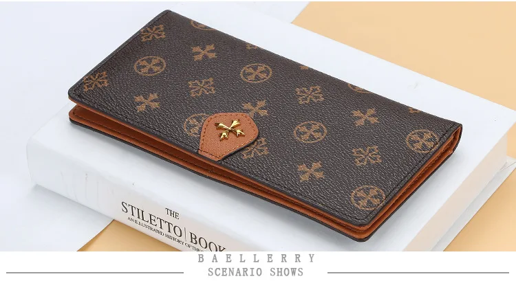 Long Women Wallets Top Quality PU Female Wallets 11 Card Holders Fashion Female Purse Brand Wallet For Girls