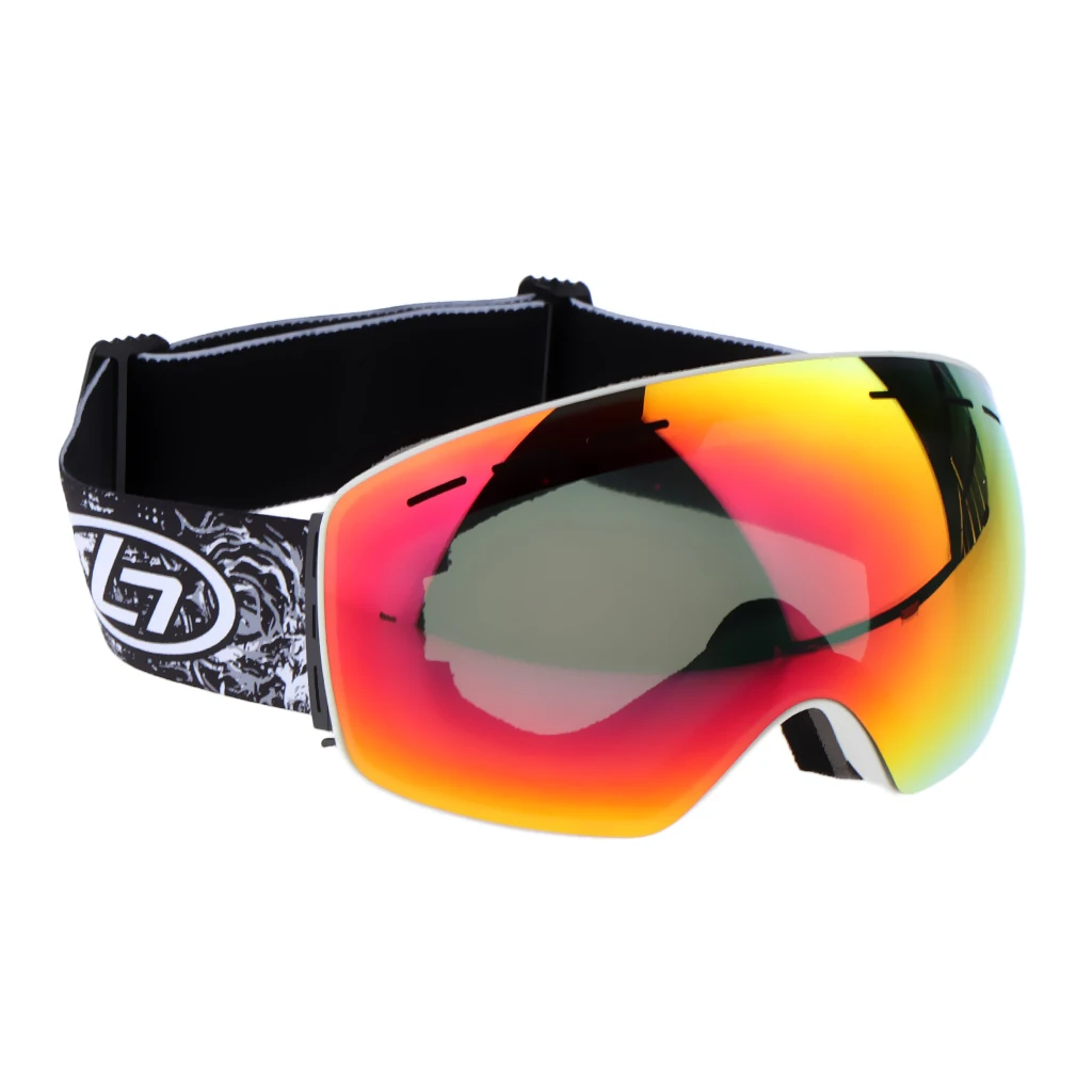 Ski Goggles Double Layers Anti-Fog Snowboard Skiing Glasses Snowboard Goggles Glasses Snow Skiing Glasses Anti-fog Ski Mask