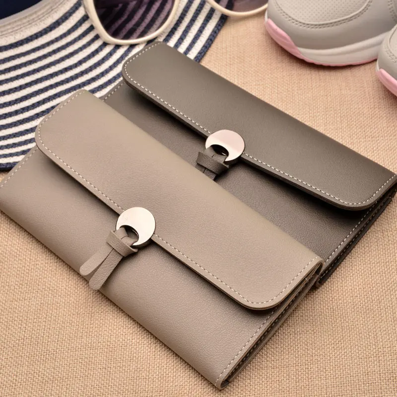 Women Wallets Card-Holder Clutch Female High-Quality Long Fashion Lady PU And Party