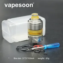 Новое поступление adjustableHussar проект X стиль RTA 2 мл емкость 316 испаритель из нержавеющей стали для электронных сигарет воздушный поток бак fit 510 резьба