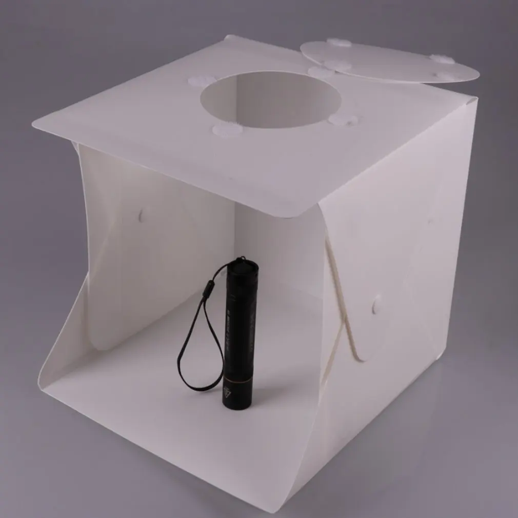 Светодиодная подсветка складной портативный светодиодный мини-студийный мягкий световой бокс для фотосъемки небольшой простой фото водонепроницаемый реквизит