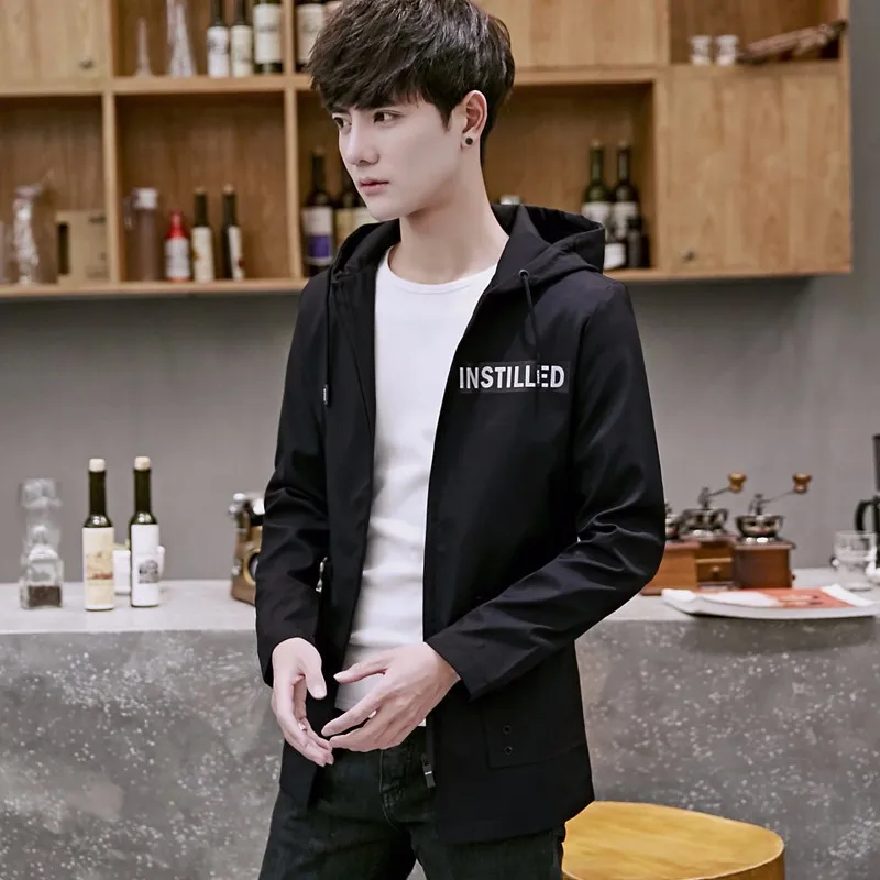 

Hot Selling New Style Men Mid-length Jacket Students Youth Autumn And Winter Versatile Coat Special Offer Impulse-Jacket