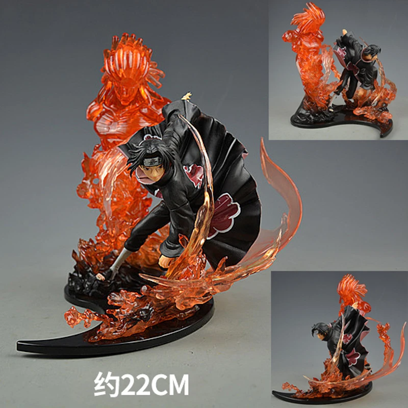 Аниме Фигурка героя аниме Наруто Учиха Итачи фигурка Shippuden Узумаки ПВХ Collecton