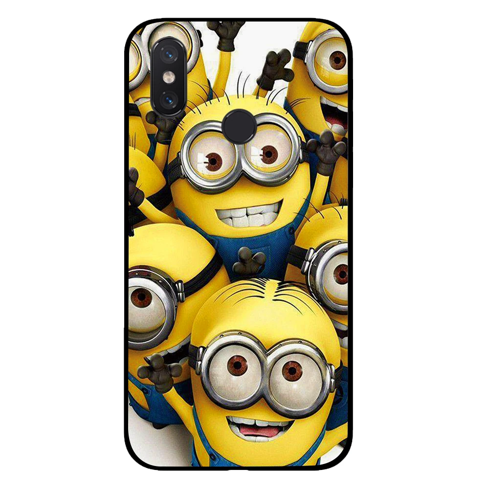 8 Забавные 3D чехлы для телефонов с рисунком миньонов из ТПУ для Xiaomi Redmi GO 4 5 6 7 Pro 4A 4X 5A 5Plus 6A задняя крышка - Цвет: 8