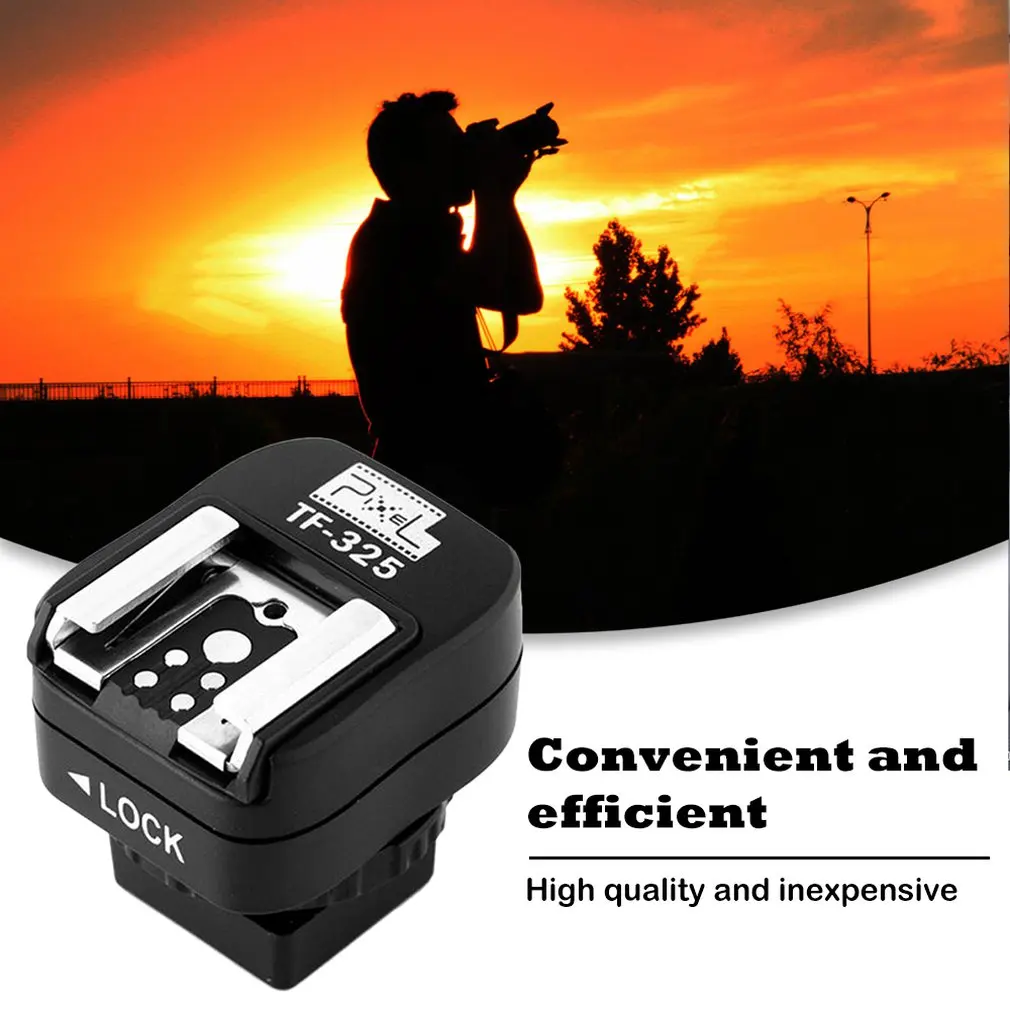 Pixel Tf флэш Горячий башмак конвертер адаптер для sony конвертировать в Canon Nikon Горячий башмак адаптер Tf-325/334/322/324