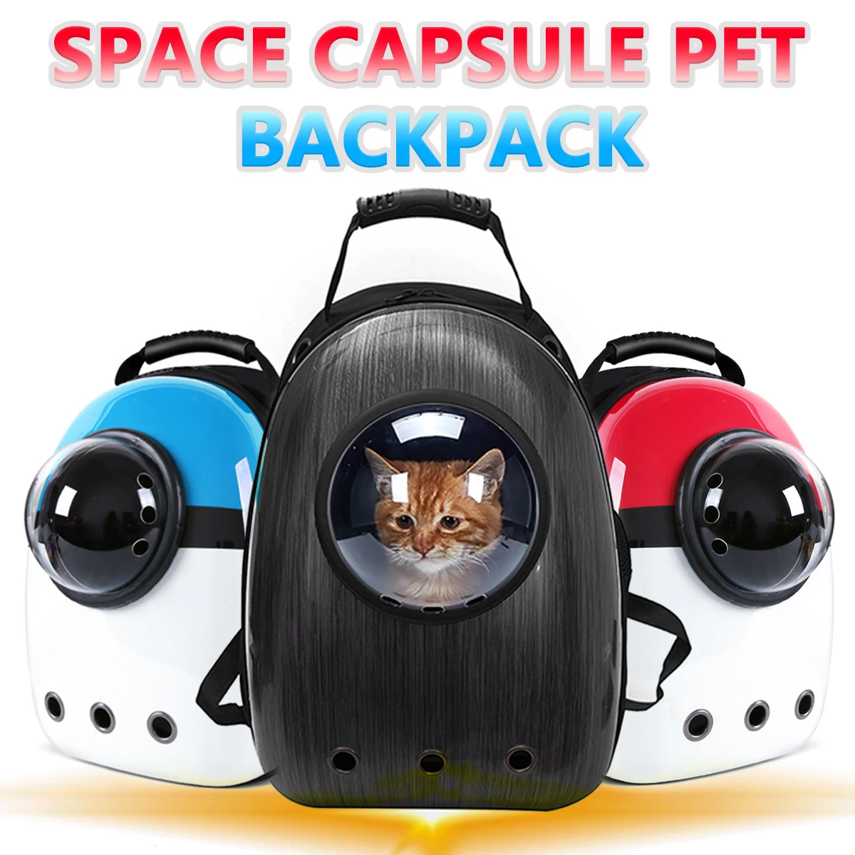space capsule cat backpack