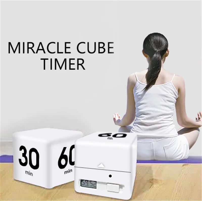 Miracle cube timer kitchen alarm clock yoga timer nap reminder|Alarm Clocks| - AliExpress