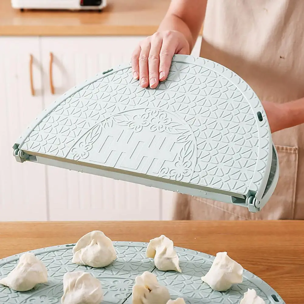 Большая круглая подставка для хранения пельменей с китайским словом XI