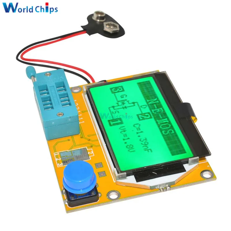 M328 LCR T4 Mega328 Meter LCR led Transistor Tester Diode Triode