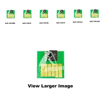 

6PACK BCI-1431 For Canon Wide-format ink cartridge disposable chip W6200 6400