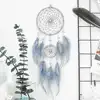 Dreamcatcher Pendant Handmade Dream Catcher Wall Decoration with Lucky Pendant Beads Wall Hangings Decor For Room Party Wedding 1