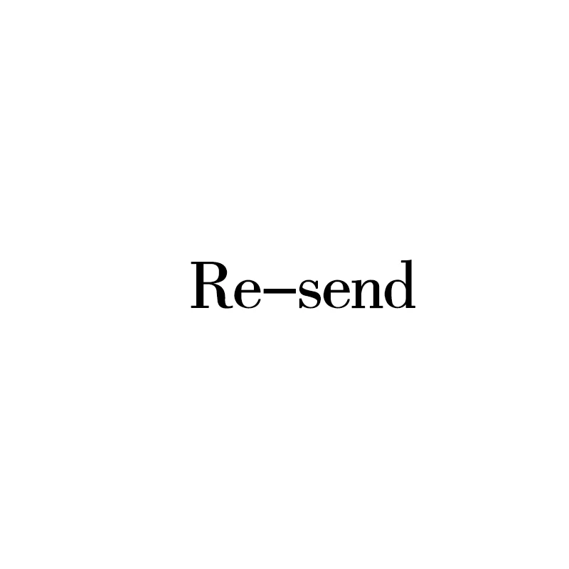 

re-send