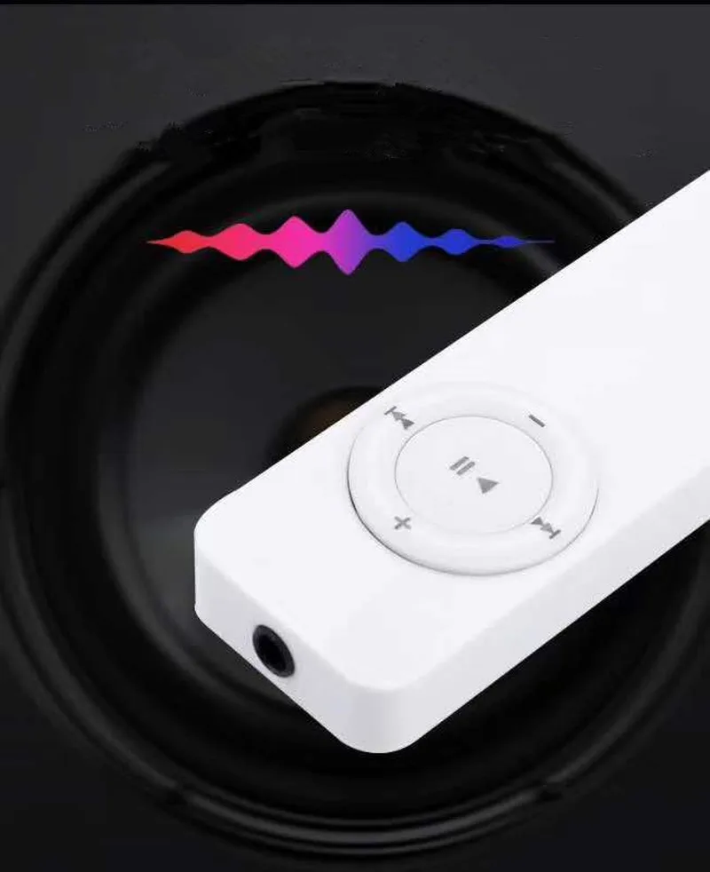 Портативная полоса Спорт без потерь Звук Музыка Медиа MP3-плеер Поддержка Micro TF карта