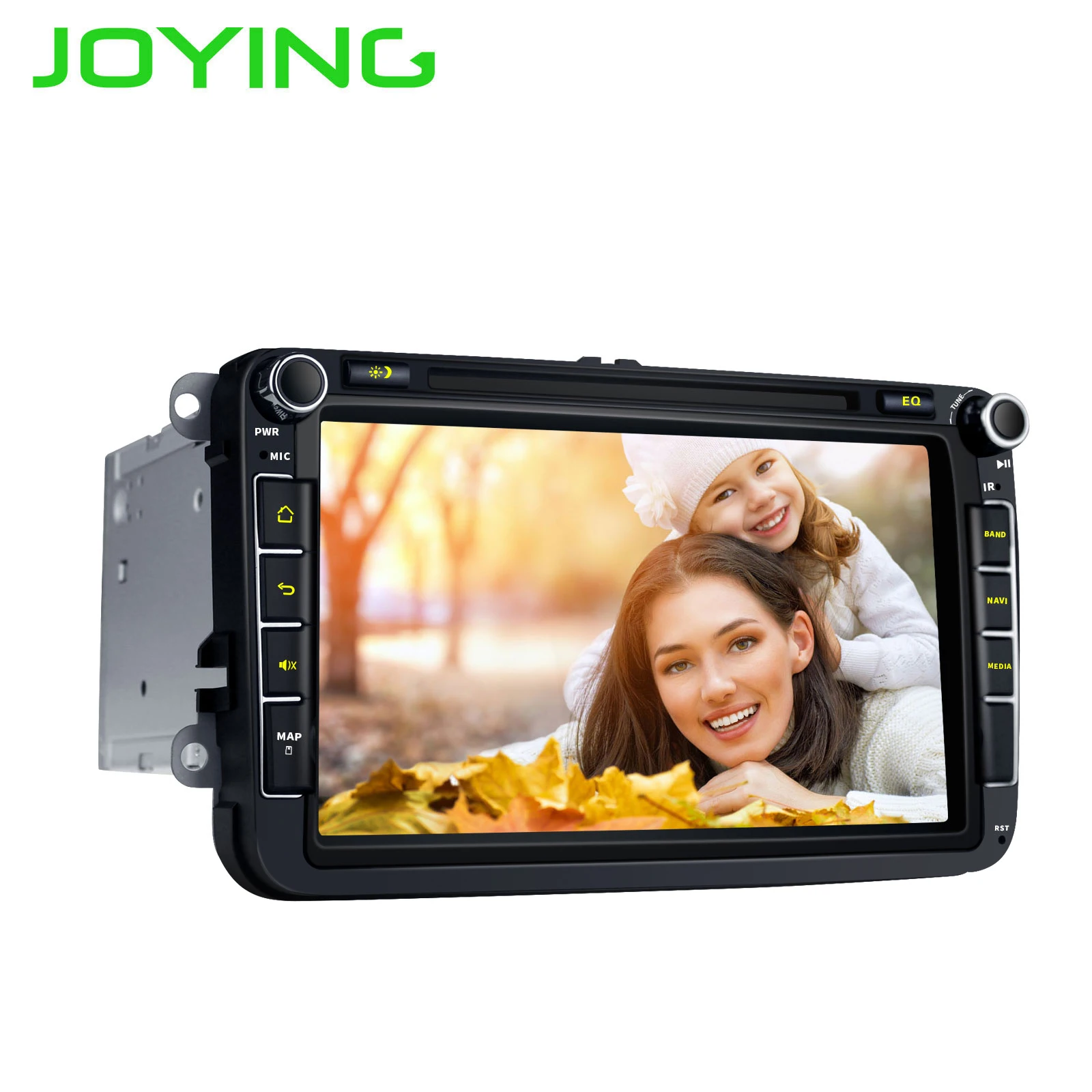 Joying Зеркало Ссылка двойной 2 Din Android Авторадио автомобиля нет DVD плеер USB для VW Skoda Octavia Golf 5 6 touran passat B6 jetta DSP