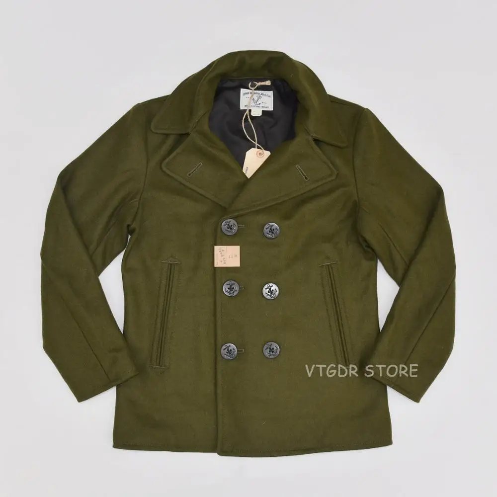 wool reefer jacket