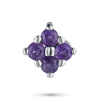 

Pendant made of silver with amethyst