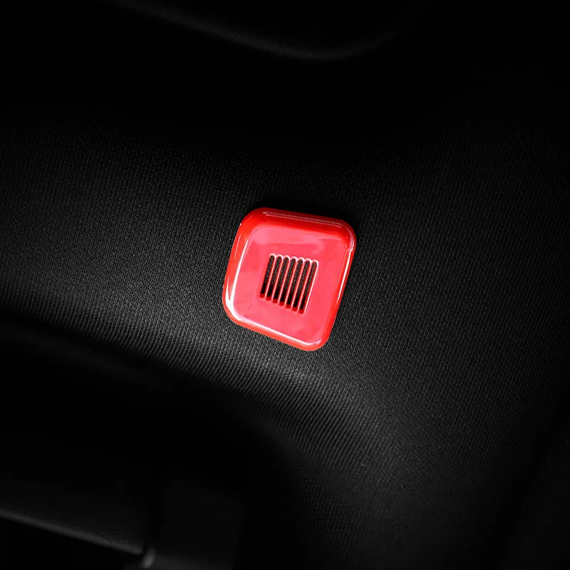 Подходит для Dodge Challenger 2015 2020 внутренние молдинги ABS углеродное волокно цветной