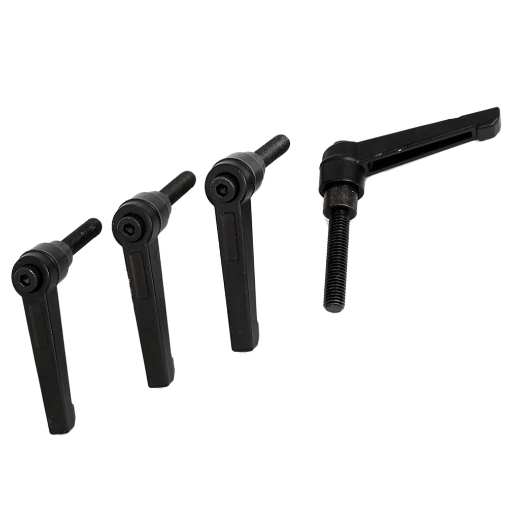 4 x Черная M8x40mm металлическая L регулируемая ручка рычага