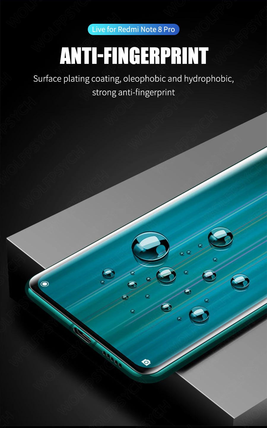 6D полное клеевое покрытие из закаленного стекла для Xiaomi Redmi Note 8 Pro Стекло 9H для Xiaomi Redmi Note 8 Защитная пленка для экрана