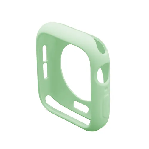 40 мм 44 мм чехол для часов для apple watch 5 apple watch 4 correa iwatch защитный бампер чехол покрытие оболочка аксессуары для часов - Цвет: green