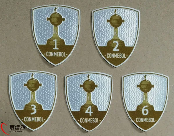 Новинка 2019 г. патч-трофей COPA LIBERTADORES трофей 1 2 3 4 6 футбольная нашивка | Дом и сад