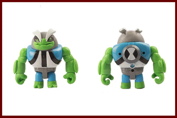 11 шт./компл. Ben 10 Tennyson серый материя Heatblast Humongousaur Rath Vilgax ПВХ фигурки детей Модель Куклы Игрушки для мальчиков Подарки
