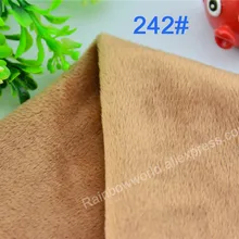 Супер мягкие короткие волосы 2-3 мм флисовая ткань бархат МИКРОФИБРА Velboa для DIY Лоскутная игрушка обувь диван подушка