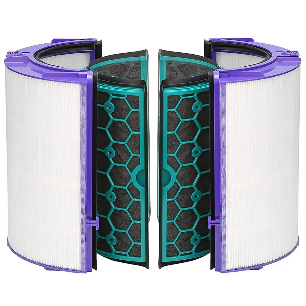 Для Dyson Воздухоочистители аксессуары Tp04 Dp04 Hp04 Hepa фильтр+ фильтр с активированным углем набор аксессуаров