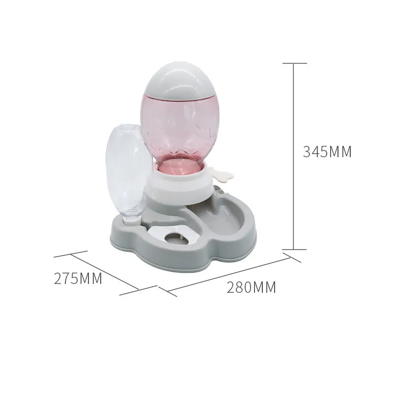 

Автоматическая кормушка для кошек, оптовая продажа, двухв-1, миска для корма для кошек, поилка для собак, не намокает рот и не скатывается, миска для домашних животных, товары для питомцев