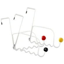 

Over Door Hanger Hook Hanging Towel Rack Clothing Hat Bag Holder Hooks Bathroom Storage Organizer Coat Hanger