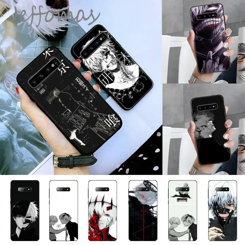 Токийский Гуль Модный Аниме Kaneki Ken чехол для телефона Samsung Galaxy S8 S9 S10 Plus S10E Note 3 4 5 6 7 8