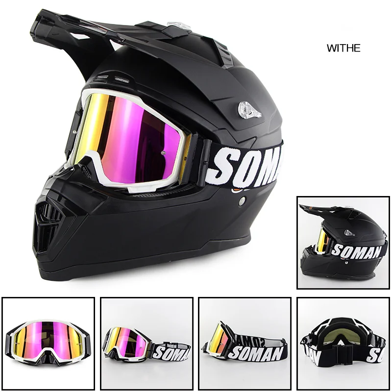 SOMAN Goggles Motocross SM13