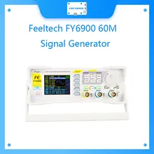 Feeltech fy6900 60m 20m dds duplo-canal arbitrária forma de onda gerador de sinal de função de pulso com alta qualidade