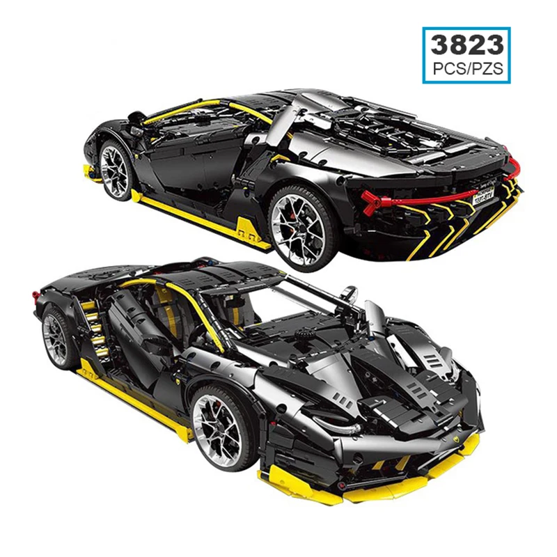 Технический автомобиль Supercar Centennial Edition строительные блоки 3823 шт. техническая статическая модель набор MOC