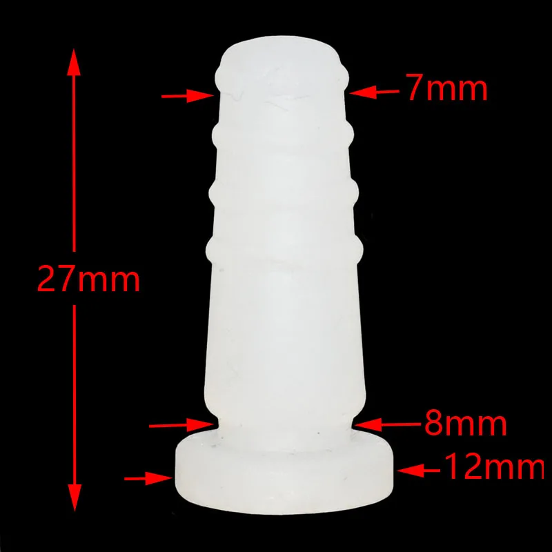 200 Pieces Plucking Poultry Hair Removal Machine Silicone Rod Hair Length 27mm / Bottom Diameter 12 mm / Rod Diameter 8 mm 4