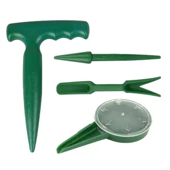 

4Pcs Mini Seeder Garden Plant Seedling Cultivate Migration Transplanting Tool