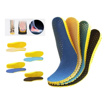 

Breathable Insoles In Sneakers Orthopedic Light Deodorant Shock Cushion Shoes Pad For Men Women Fitness Sport Shoes Accessories