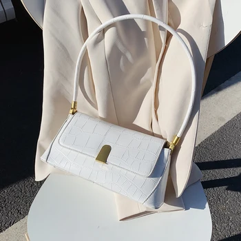 

summer small bag for women 2020 new fashion Korean style versatile stone pattern Fashion single shoulder bag underarm bag