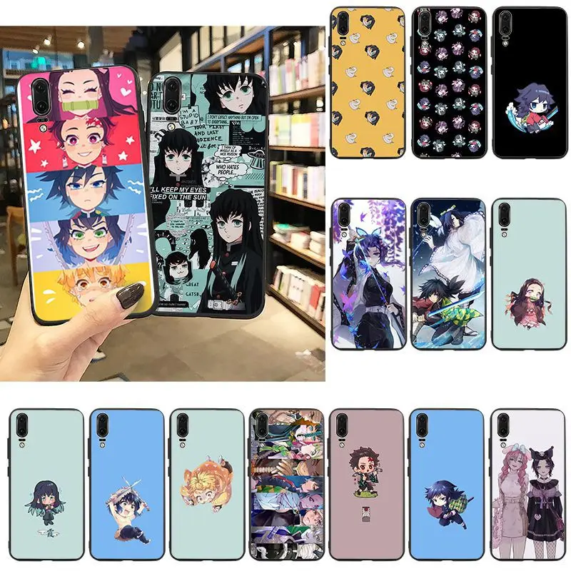 Для Redmi6 Demon Slayer: Kimetsu no Yaiba фото на заказ мягкий чехол для телефона Fundas Xiaomi 8 9 se Redmi 6