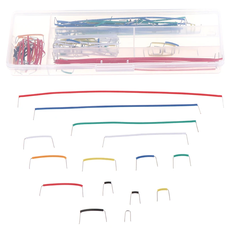 Buy 140pcs/set Solderless Breadboard Jumper Cable Wire Kit Diy Shield For Arduino