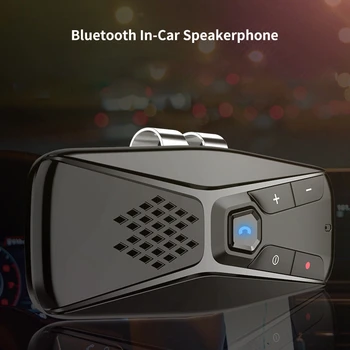 

Bluetooth Handsfree Speakerphone Wireless with Microphone Bluetooth 5.0 Auto Connect Car Kit Speakerphone