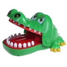 Крокодил Рот стоматолог укус пальца игры Забавные игрушки подарок, забавные приколами игрушки для детей, подарок крокодил потянув зубы бар портативных игровых консолей классически