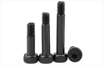 

Model bushing screw Carbon steel M2 M2.5 M3 M4 screw half thread black 12.9 grade high strength semi thread hexagon socket