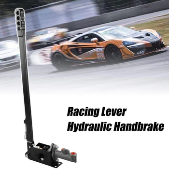 

Hydraulic Handbrake Universal E Brake 25 in Ultra Long Lever Handle CNC Aluminum Alloy Ergonomic Handle for Grip