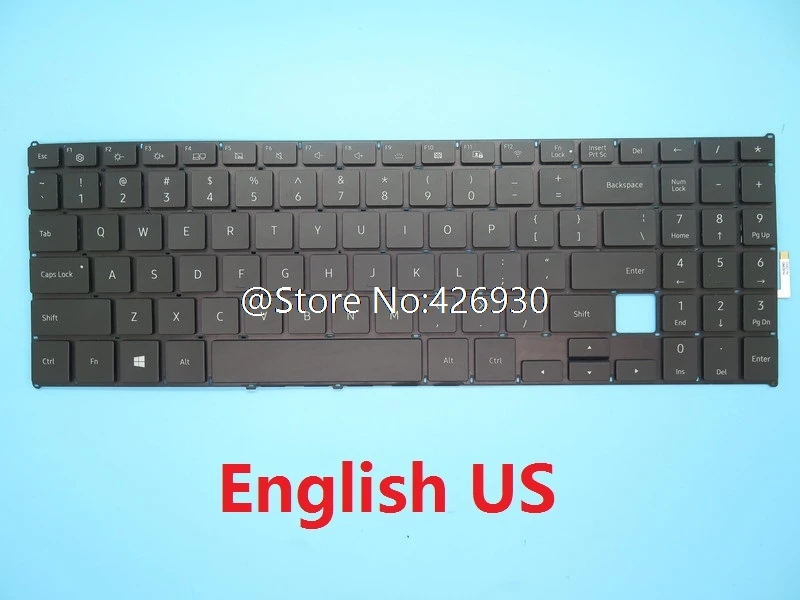 Клавиатура для ноутбука Samsung NP750XBV NT750XBV 750XBV Корея KR английский DOK-V6578A США с